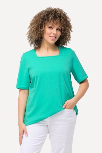 Plus size veliki brojevi Majica kratkih rukava A kroja za punije