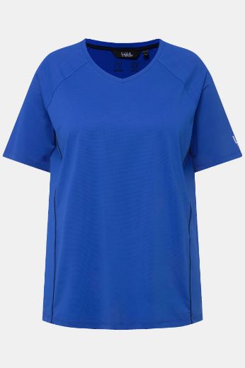 Plus size veliki brojevi Majica sportska kratkih rukava V izreza za punije
