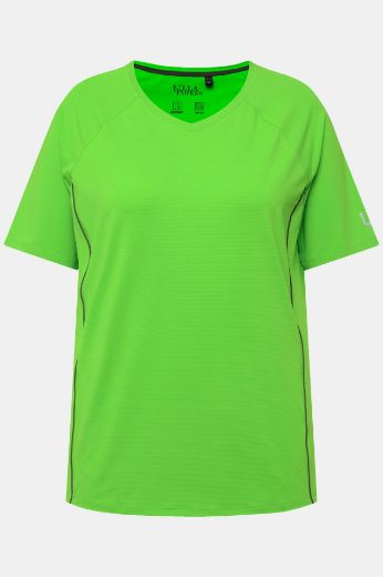 Plus size veliki brojevi Majica sportska kratkih rukava V izreza za punije