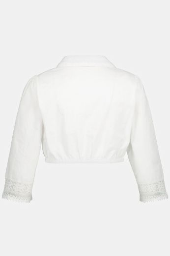 Plus size veliki brojevi Bluza s 3/4 rukavima kratki model za punije