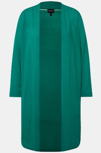 Plus size veliki brojevi Kardigan dugih rukava duži model za punije