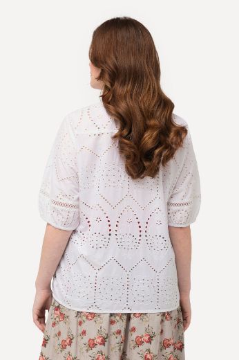Plus size veliki brojevi Bluza kratkih rukava okruglog izreza za punije