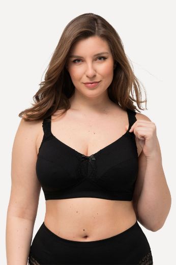 Plus size veliki brojevi Grudnjak bez žica s dodatkom čipke za punije