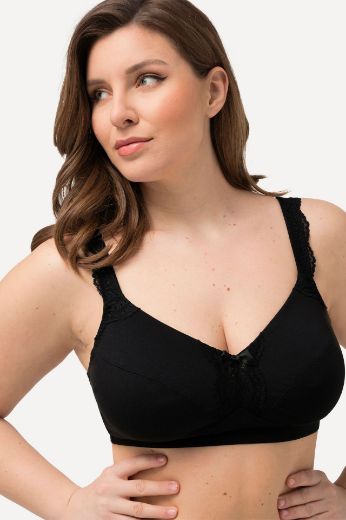 Plus size veliki brojevi Grudnjak bez žica s dodatkom čipke za punije