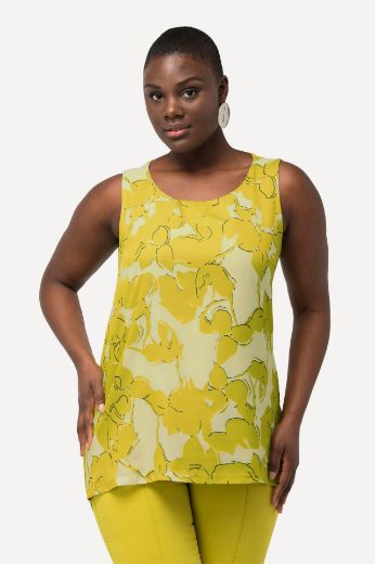 Plus size veliki brojevi Bluza bez rukava A kroja za punije