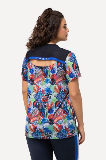 Plus size veliki brojevi Majica kratkih rukava V izreza za punije
