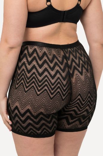 Plus size veliki brojevi Hlače biciklističke mrežaste za punije