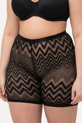 Plus size veliki brojevi Hlače biciklističke mrežaste za punije