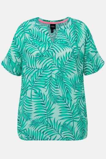 Plus size veliki brojevi Bluza kratkih rukava A kroja za punije