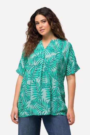 Plus size veliki brojevi Bluza kratkih rukava A kroja za punije