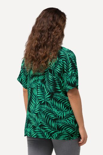 Plus size veliki brojevi Bluza kratkih rukava A kroja za punije