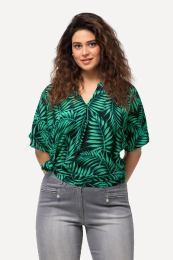 Plus size veliki brojevi Bluza kratkih rukava A kroja za punije