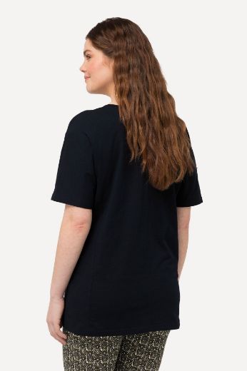 Plus size veliki brojevi Majica kratkih rukava V izreza za punije
