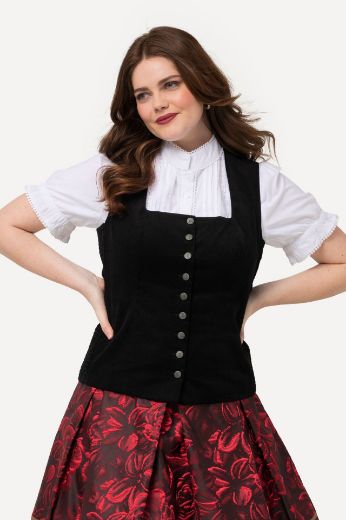 Plus size veliki brojevi Bluza bez rukava četvrtastog izreza za punije
