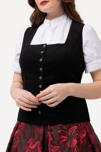 Plus size veliki brojevi Bluza bez rukava četvrtastog izreza za punije