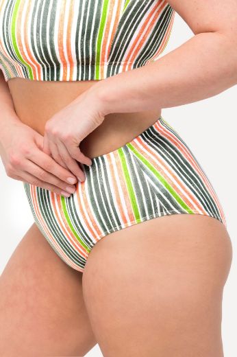 Plus size veliki brojevi Gaćice Midi 3 komada za punije