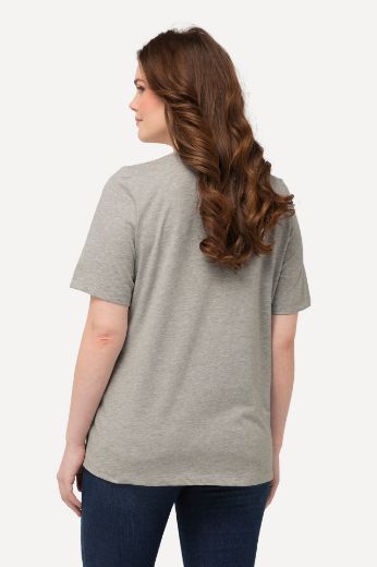 Plus size veliki brojevi Majica kratkih rukava V izreza za punije