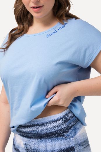Plus size veliki brojevi Pidžama pamučna kratkih rukava za punije