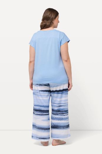 Plus size veliki brojevi Pidžama pamučna kratkih rukava za punije
