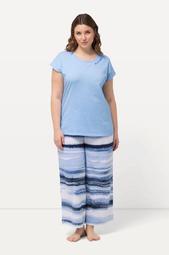 Plus size veliki brojevi Pidžama pamučna kratkih rukava za punije