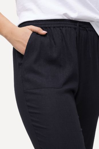 Plus size veliki brojevi Hlače elastičnog struka širih nogavica za punije
