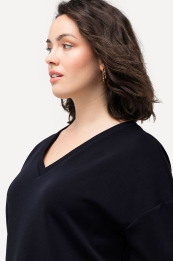 Plus size veliki brojevi Majica kratkih rukava V izreza za punije