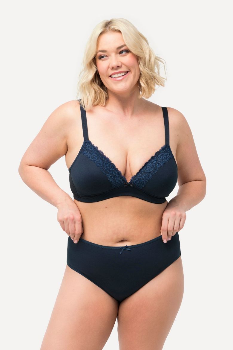 Plus size veliki brojevi Gaćice Midi 5 komada za punije