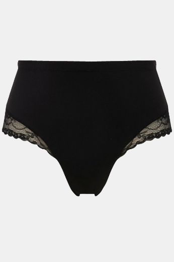 Plus size veliki brojevi Gaćice Midi s dodatkom ukrasne čipke 2 komada za punije