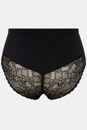 Plus size veliki brojevi Gaćice Midi s dodatkom ukrasne čipke 2 komada za punije
