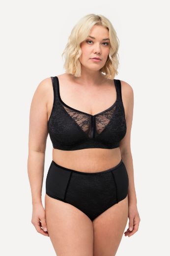 Plus size veliki brojevi Grudnjak bez žica s dodatkom čipke za punije