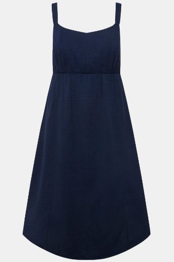 Plus size veliki brojevi Haljina Midi V izreza za punije