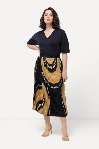Plus size veliki brojevi Suknja plisirana za punije