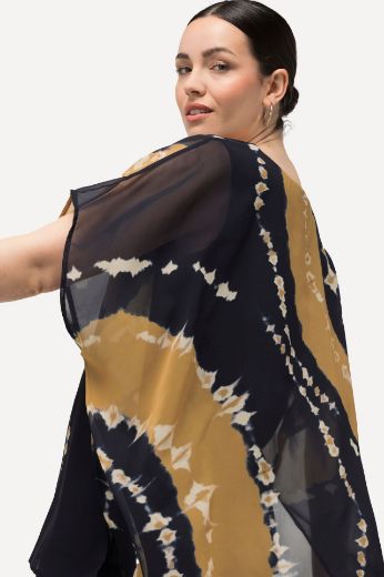 Plus size veliki brojevi Bluza kratkih rukava okruglog izreza za punije