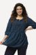 Veliki brojevi Bluza s 3/4 rukavima moda za punije