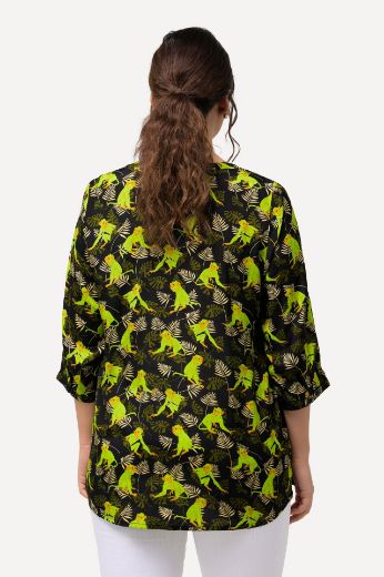 Plus size veliki brojevi Bluza s 3/4 rukavima A kroja za punije