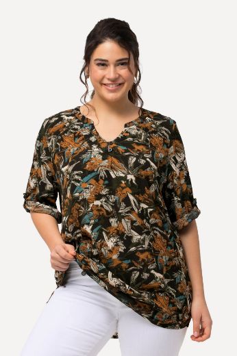 Plus size veliki brojevi Bluza s 3/4 rukavima A kroja za punije