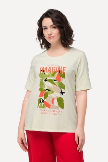 Plus size veliki brojevi Majica kratkih rukava okruglog izreza za punije