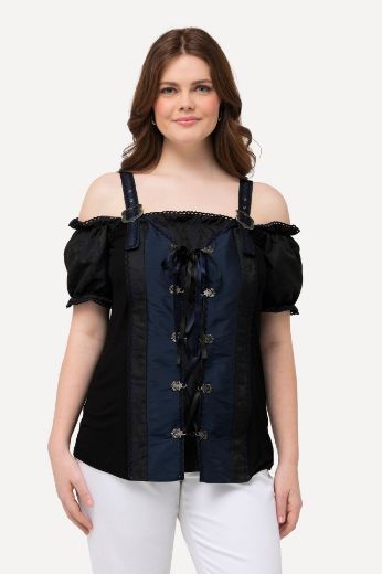 Plus size veliki brojevi Bluza Korzet s podesivim naramenicama za punije