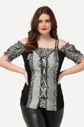 Plus size veliki brojevi Bluza Korzet s podesivim naramenicama za punije