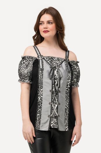 Plus size veliki brojevi Bluza Korzet s podesivim naramenicama za punije