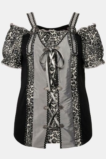 Plus size veliki brojevi Bluza Korzet s podesivim naramenicama za punije