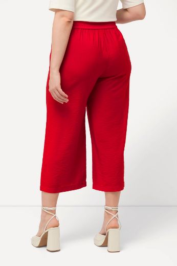 Plus size veliki brojevi Hlače elastičnog struka širih nogavica za punije