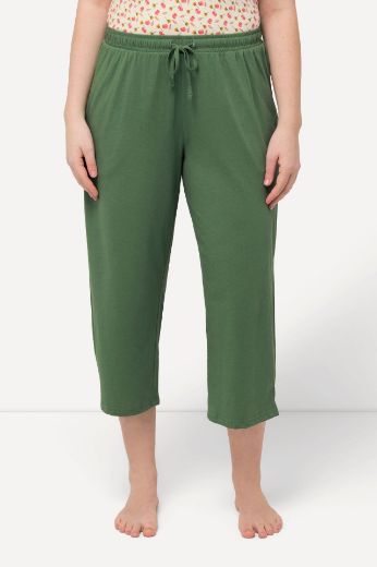 Plus size veliki brojevi Pidžama donji dio s 3/4 nogavicama za punije