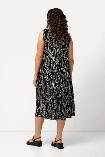 Plus size veliki brojevi Haljina Midi A kroja za punije