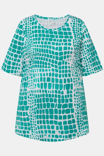 Plus size veliki brojevi Majica kratkih rukava okruglog izreza za punije