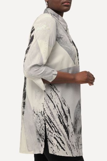Plus size veliki brojevi Bluza s 3/4 rukavima duži model za punije