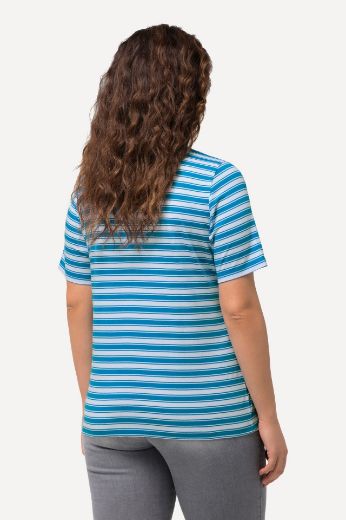 Plus size veliki brojevi Majica kratkih rukava V izreza za punije