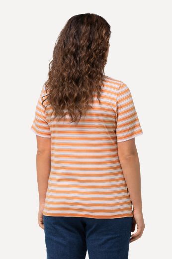 Plus size veliki brojevi Majica kratkih rukava V izreza za punije