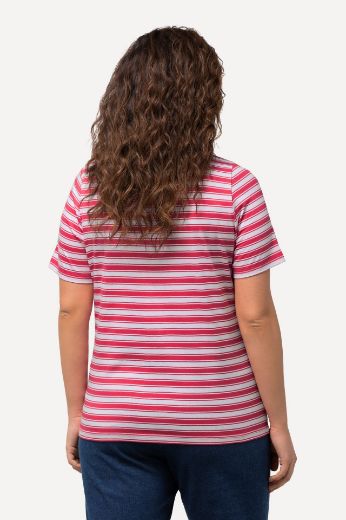 Plus size veliki brojevi Majica kratkih rukava V izreza za punije