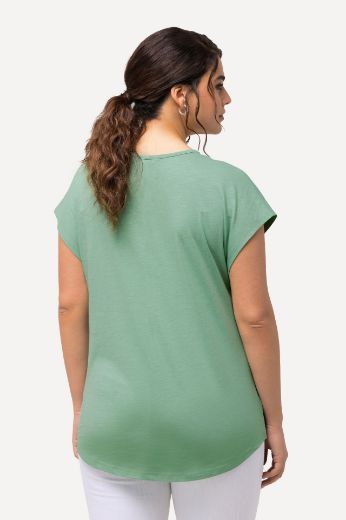 Plus size veliki brojevi Majica kratkih rukava okruglog izreza za punije